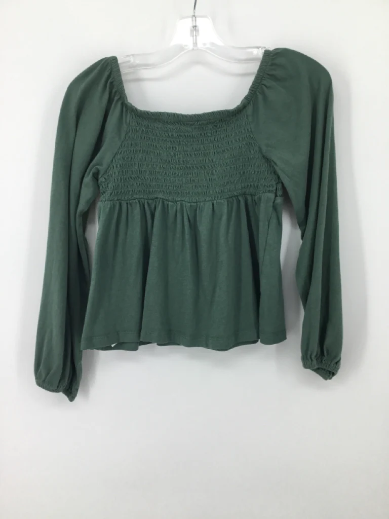 Old Navy Child Size 8 Green Shirt - girls - Image 2