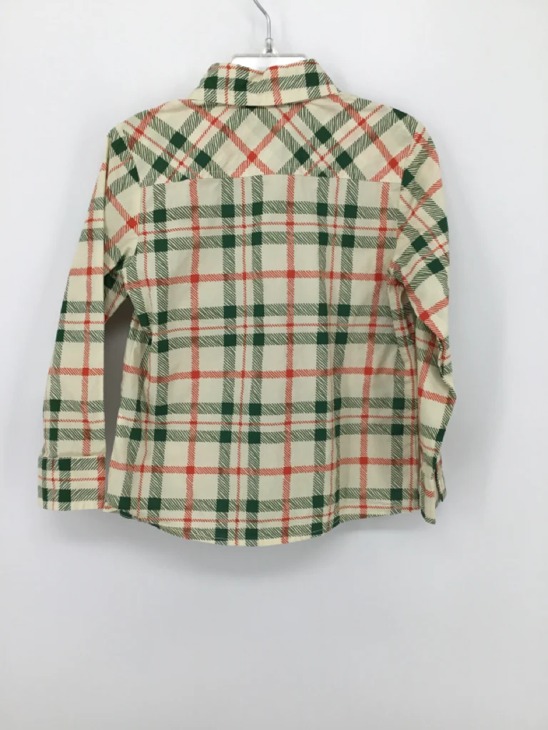 Ollie Jay Child Size 3 Green Plaid Shirt - boys - Image 2