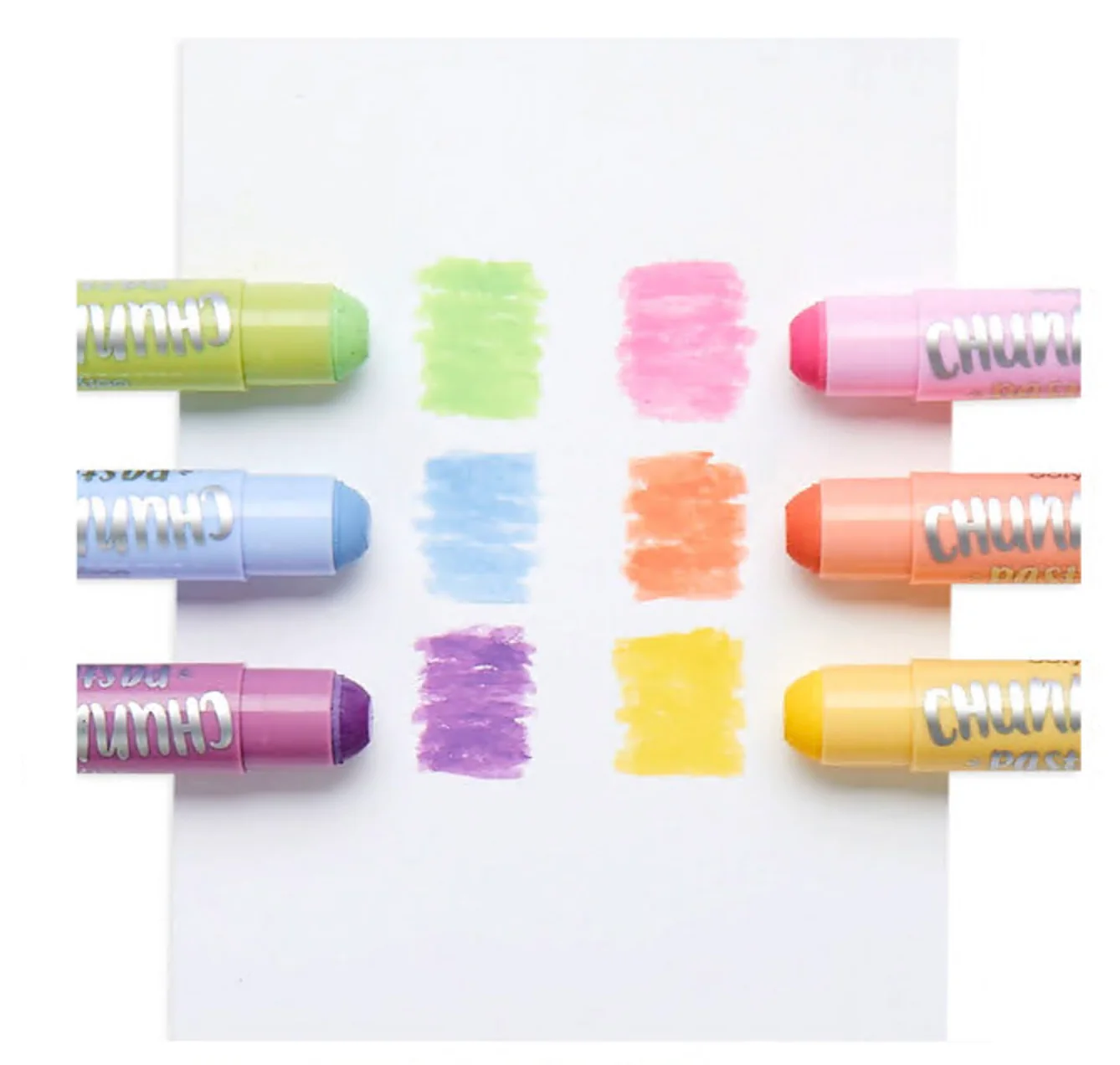 Ooly -Chunkies Paint Sticks - Pastel Pack (Set of 6) - Image 2
