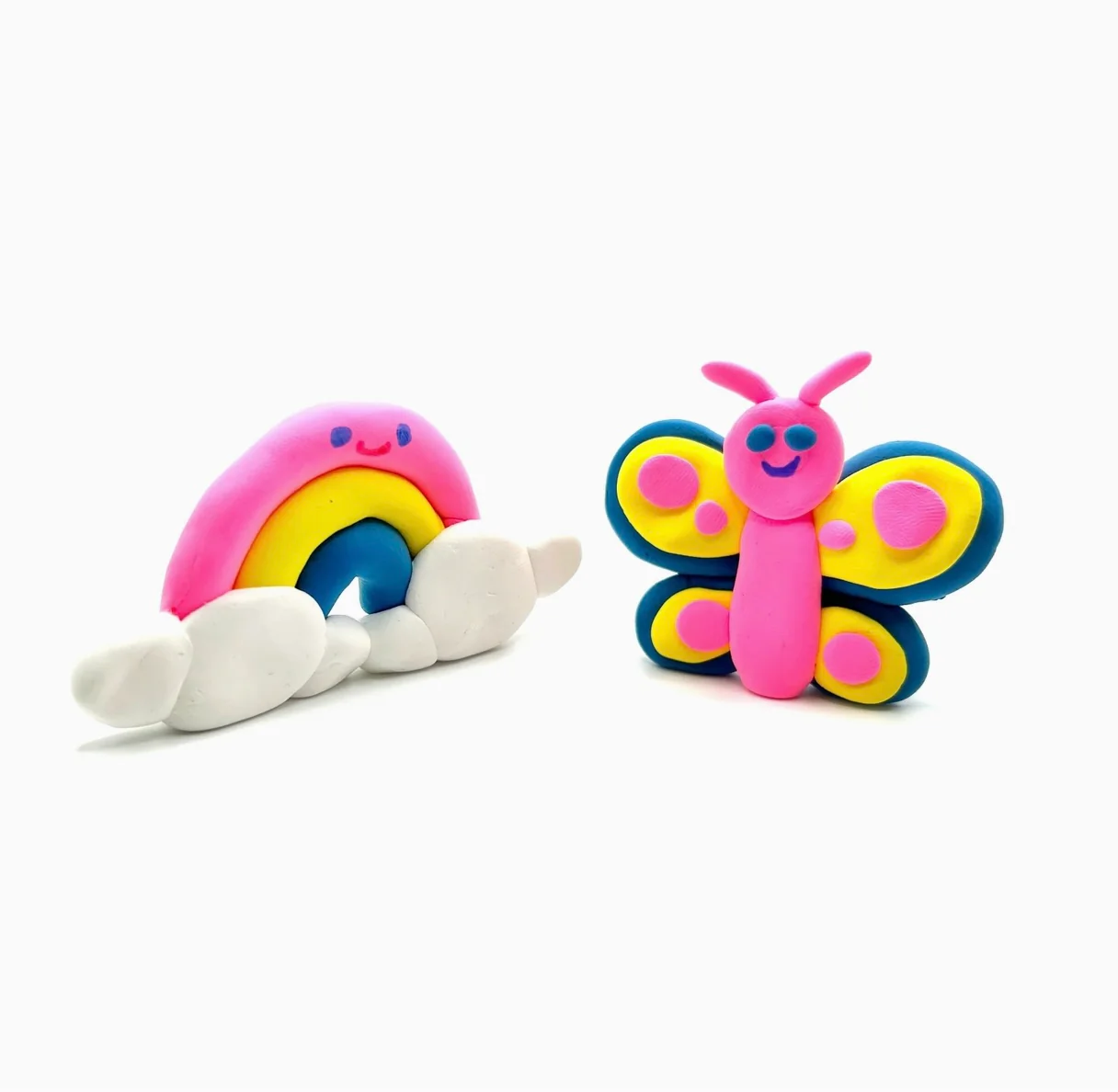 Ooly - Creatibles Air Dry Clay BFFs Kit (Rainbow Pals) - Image 2