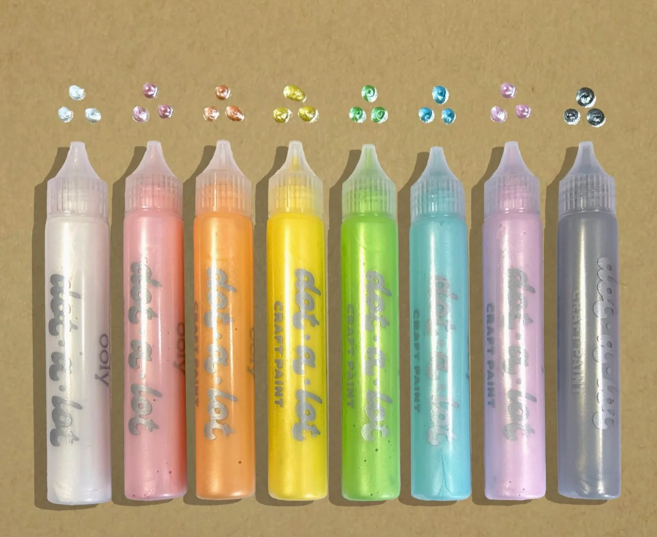 Ooly - Dot-a-Lot Dimentional Craft Paints (Pearlescent) - Image 3