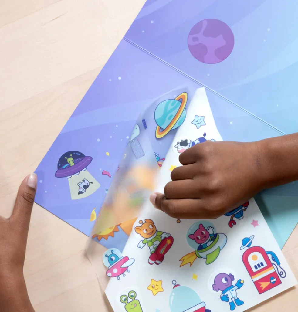 Ooly - Set the Scene Transfer Sticker Magic (Galaxy Buddies) - Image 2