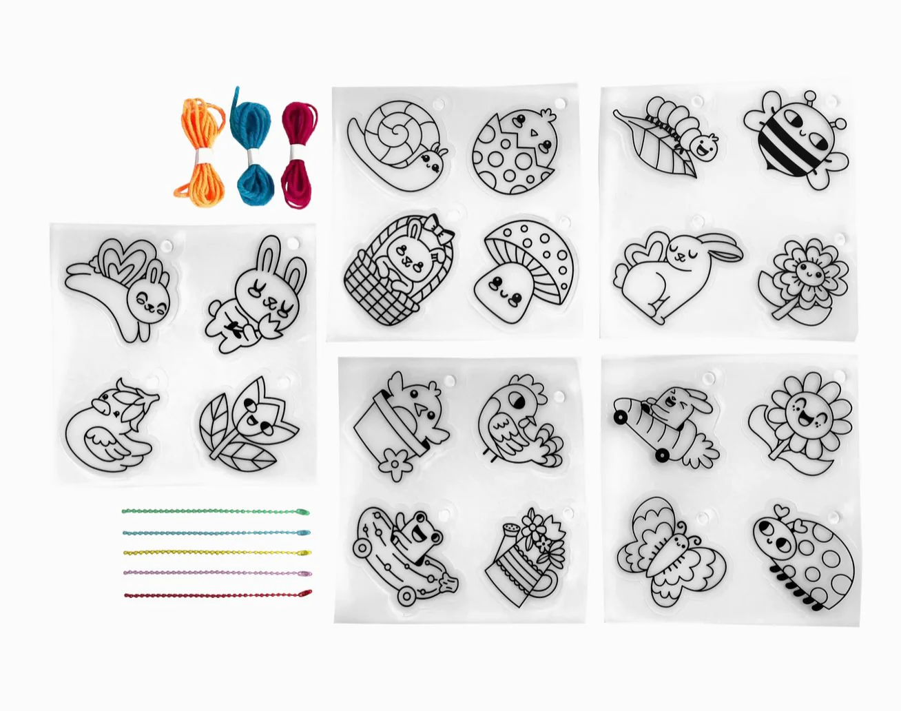 Ooly - Shrink-Its! D.I.Y. Skrink Art Kit (Garden Pals) - Image 3