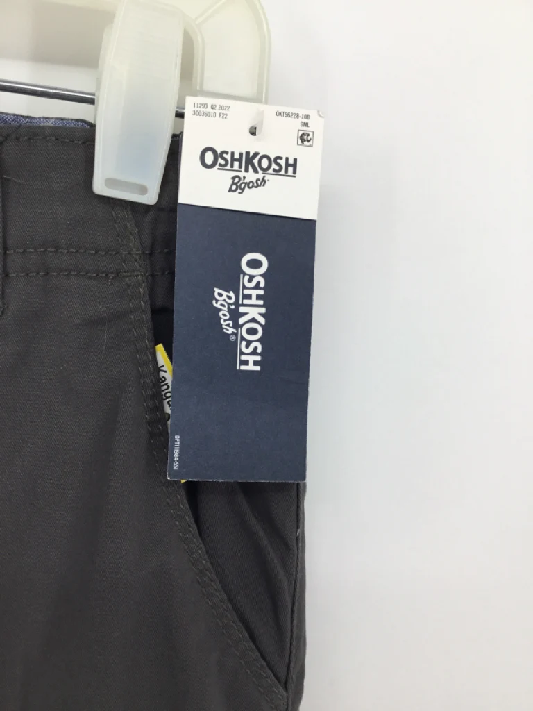 OshKosh B'gosh Child Size 10 Gray Solid Pants - boys - Image 2