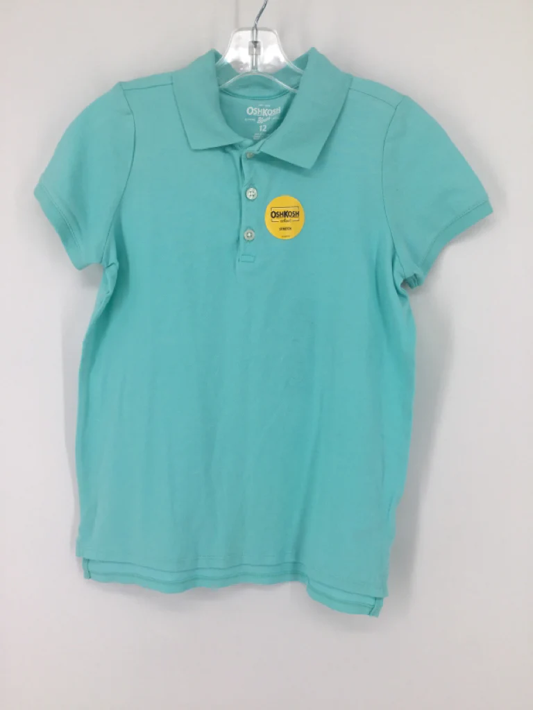 OshKosh B'gosh Child Size 12 Blue Shirt - girls