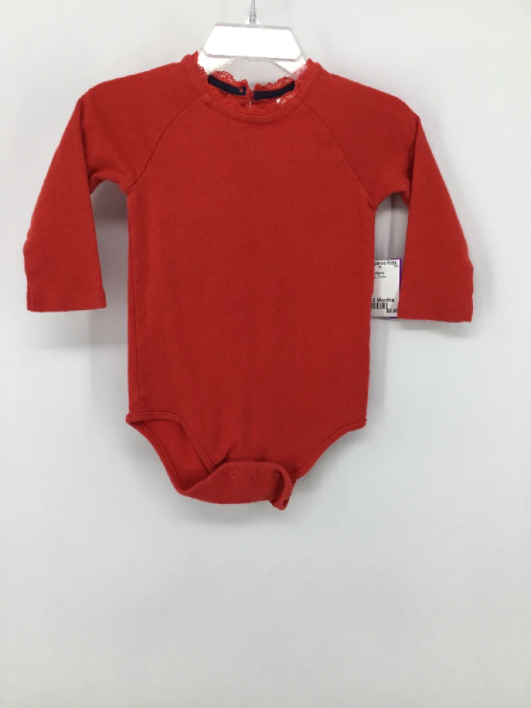 OshKosh B'gosh Child Size 12 Months Red Onesie