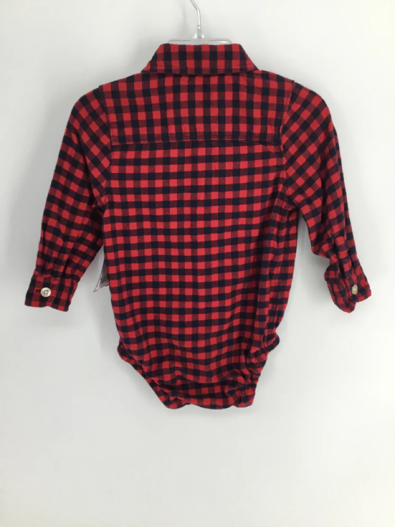 OshKosh B'gosh Child Size 18 Months Red Onesie - Image 2
