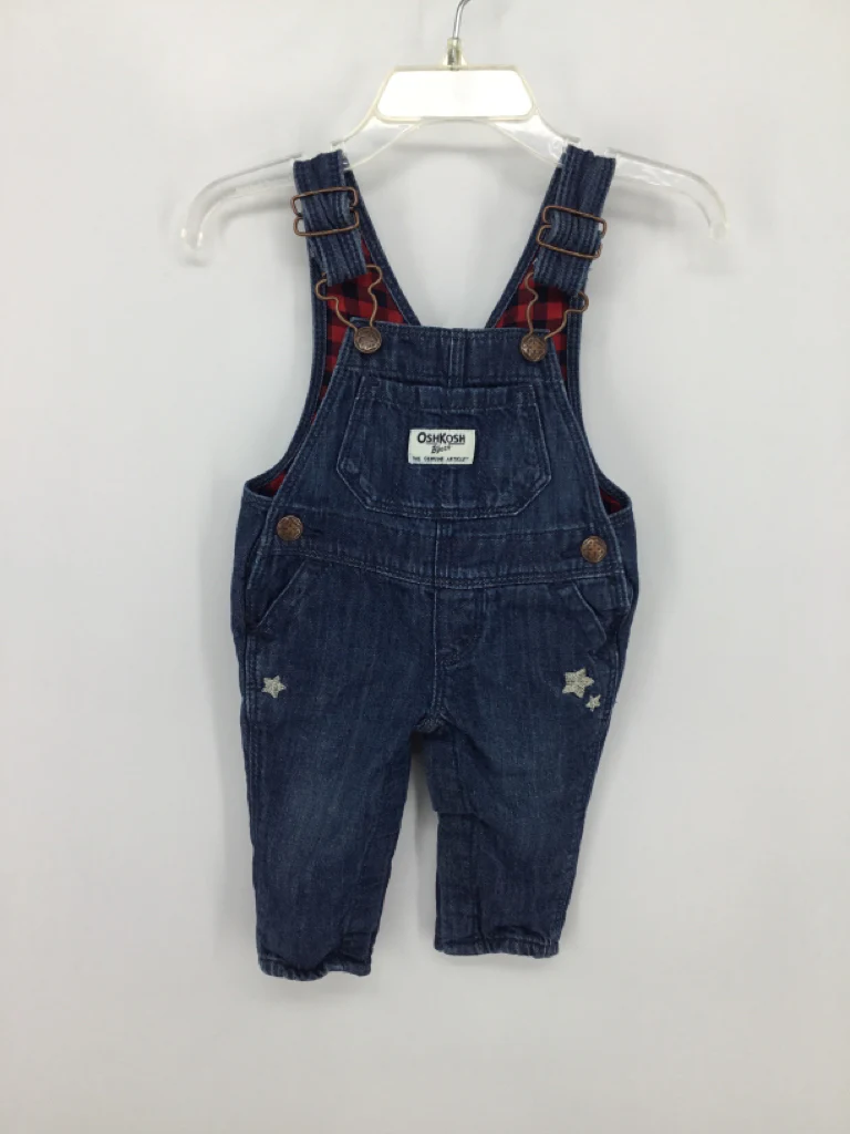 OshKosh B'gosh Child Size 3 Months Blue Overalls - girls