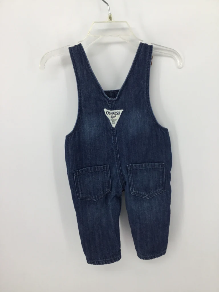 OshKosh B'gosh Child Size 3 Months Blue Overalls - girls - Image 2