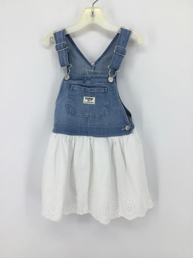 OshKosh B'gosh Child Size 4 Blue Dress - girls