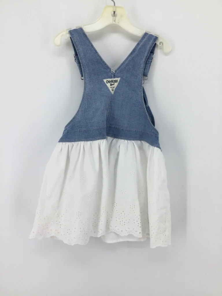 OshKosh B'gosh Child Size 4 Blue Dress - girls - Image 2