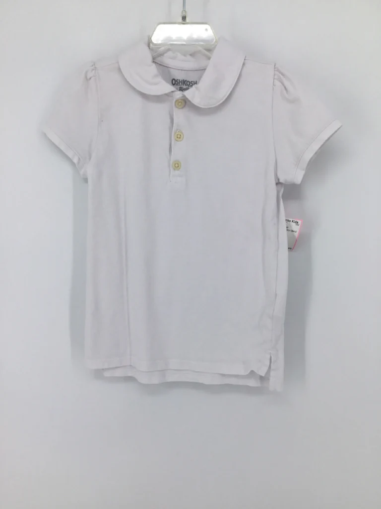OshKosh B'gosh Child Size 5 White Shirt - girls