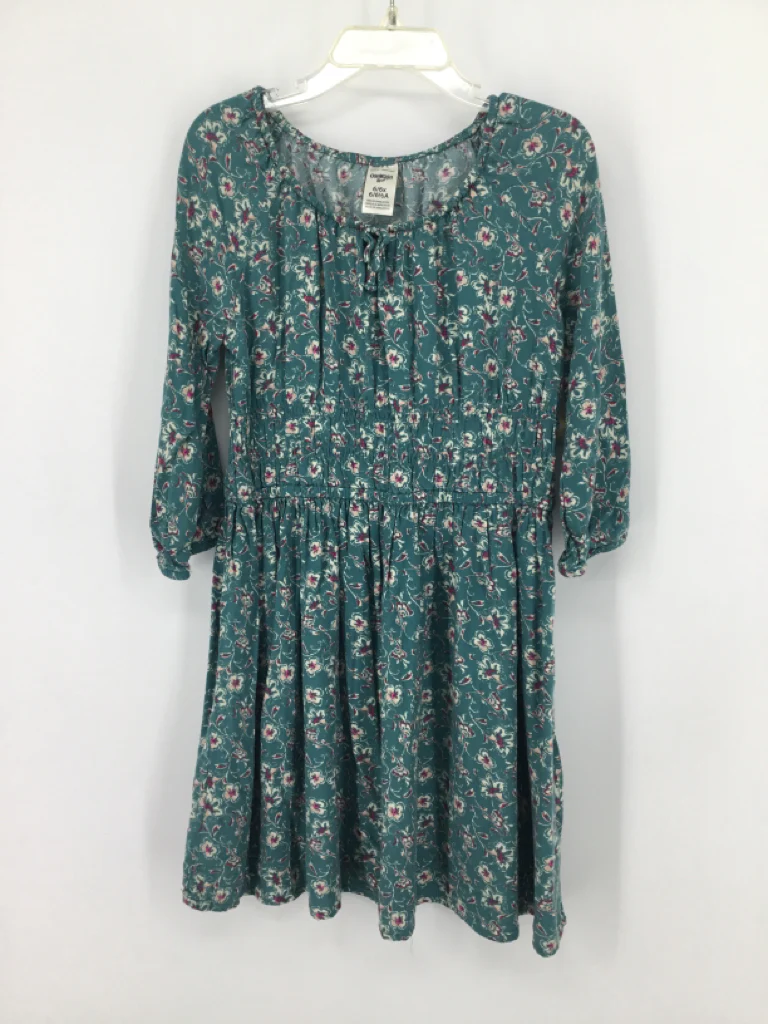 OshKosh B'gosh Child Size 6 Green Dress - girls