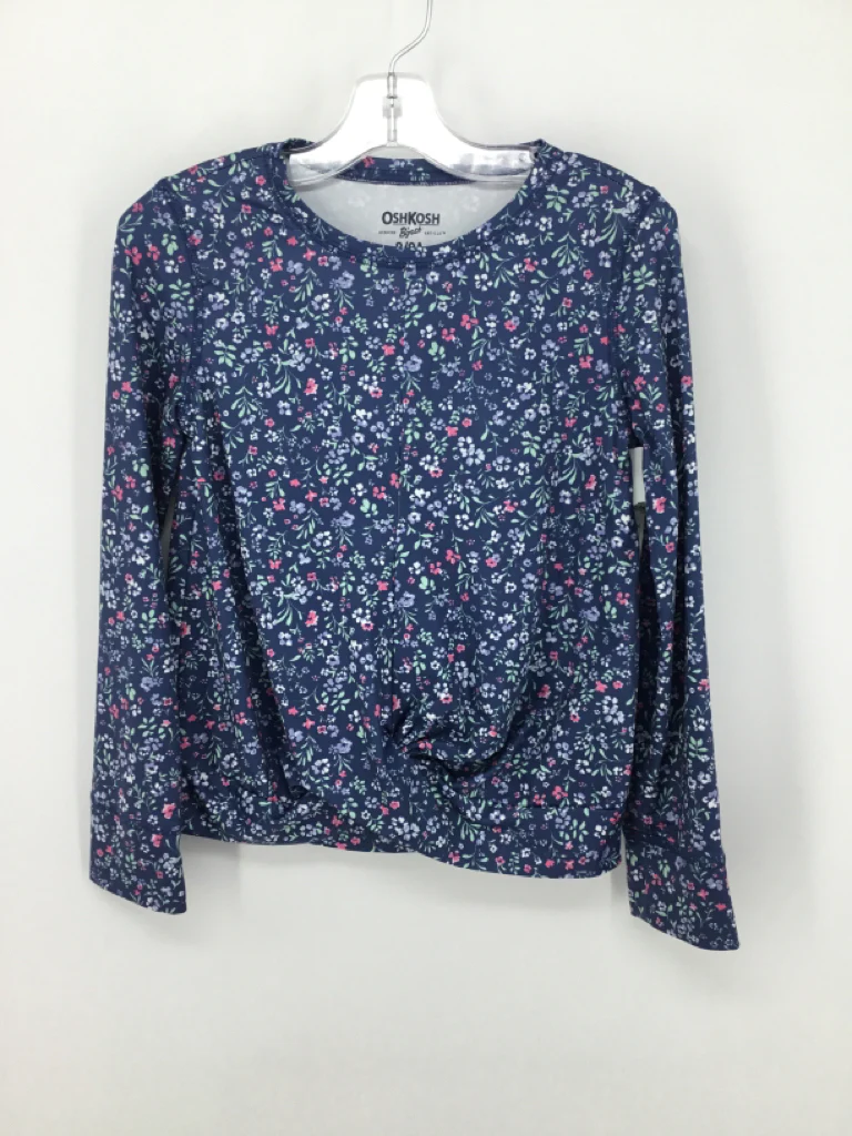 OshKosh B'gosh Child Size 8 Blue Shirt - girls