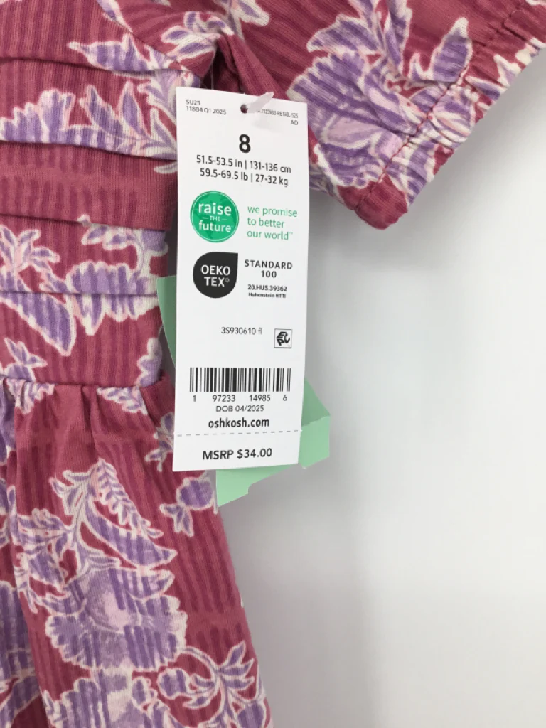 OshKosh B'gosh Child Size 8 Pink Dress - girls - Image 2