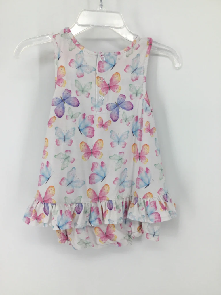 Parz by Posh Peanut Child Size 6-12 Months White Outfit - girls - Image 2