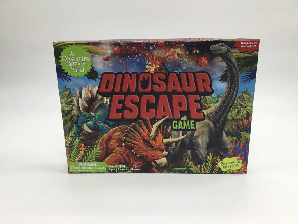 Peaceable Kingdom Dinosaur Escape Game