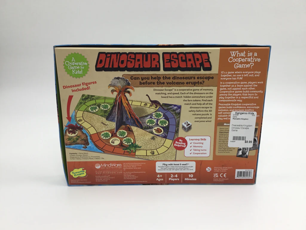 Peaceable Kingdom Dinosaur Escape Game - Image 2