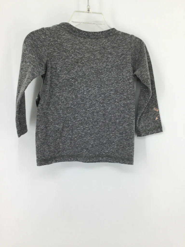 peek Child Size 12-18 Months Gray T-shirt - girls - Image 2