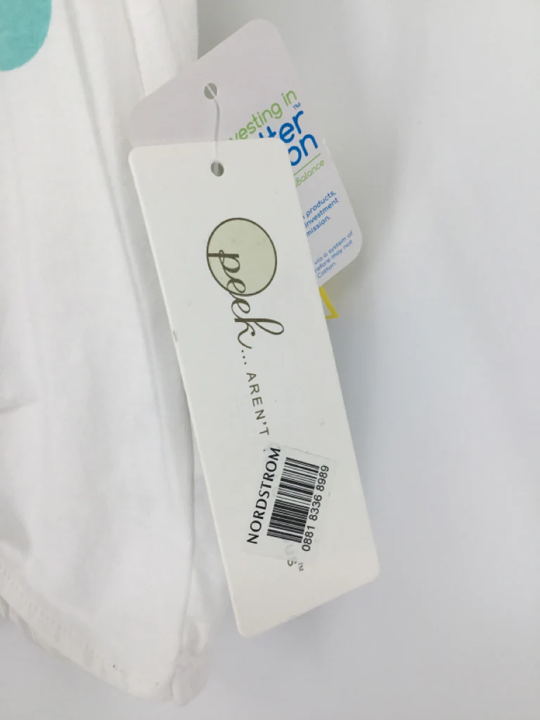 peek Child Size 4 White Shirt - girls - Image 2