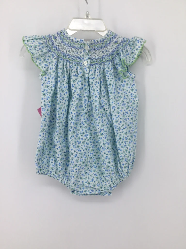 Petit Bebe Child Size 3 Months Blue Outfit - girls - Image 2