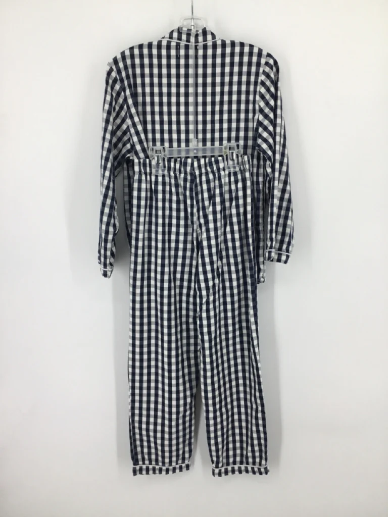 Petite Plume Child Size 10 Navy Gingham Pajamas - boys - Image 2