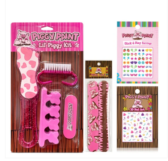 Piggy Paint - Accessorize Me Set (with Pedi Set, Nail Files & Nail Art) - Image 2