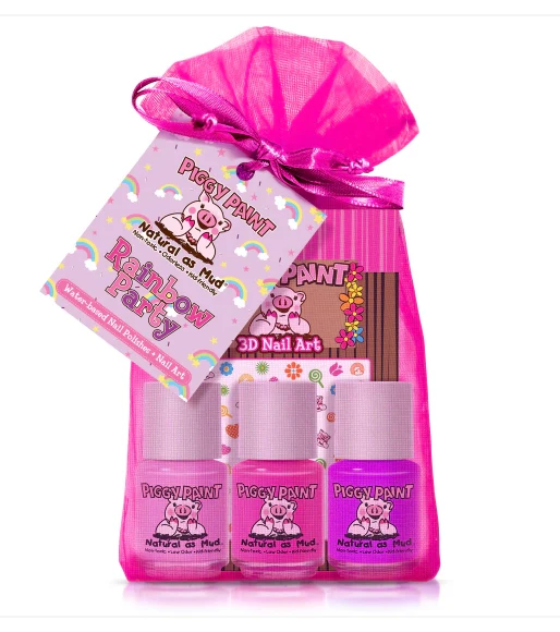 Piggy Paint - Rainbow Party Polish Set