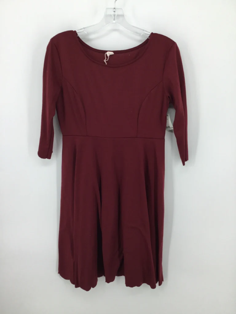 Pink Blush Size M Cotton Blend Dress - Maternity