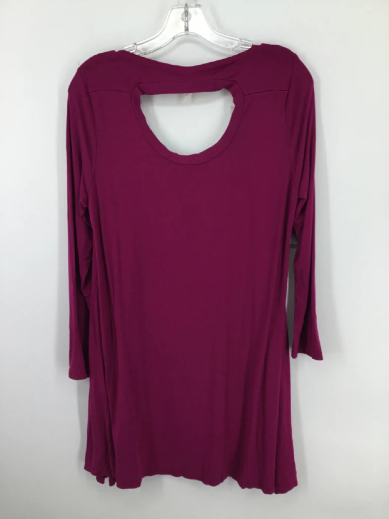 Pink Blush Size M Cotton Blend Top