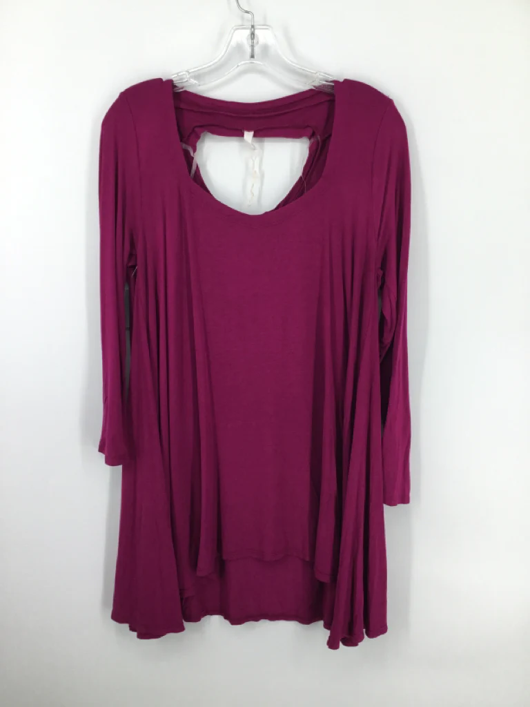 Pink Blush Size M Cotton Blend Top - Image 2