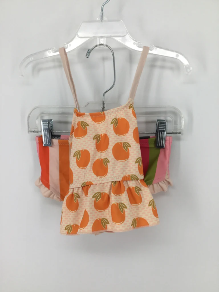 Pink Chicken Child Size 3 Months Multi-Color Swimwear - girls