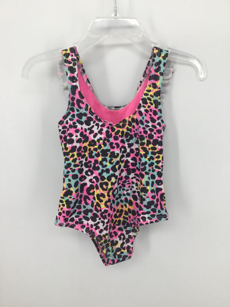 Pink Platinum Child Size 2 Multi-Color Swimwear - girls - Image 2