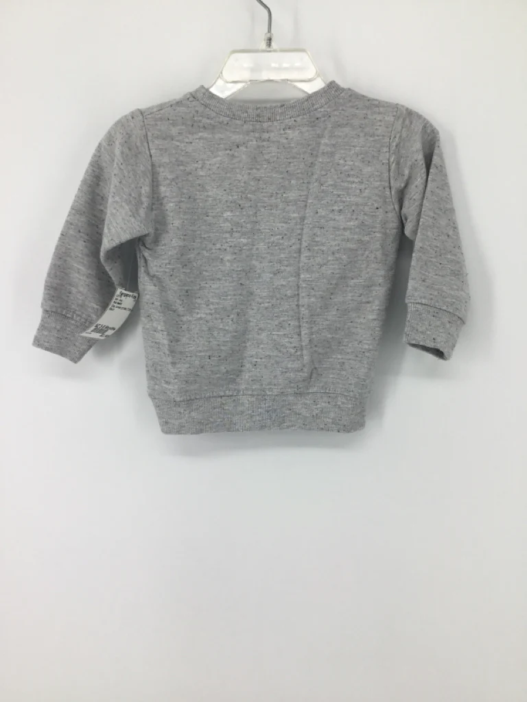 Pink Rabbit Child Size 3-6 Months Gray screen printed Shirt - boys - Image 2