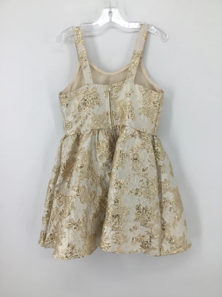 Pink & Violet Child Size 10 Tan Dress - girls - Image 2