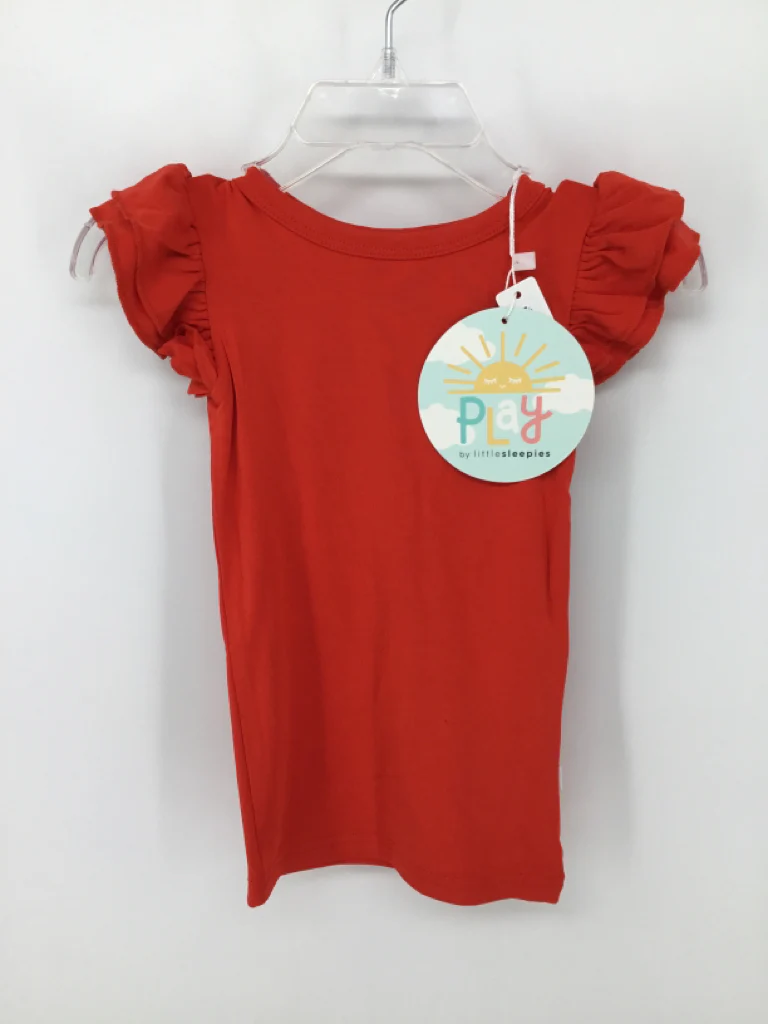 Play by Little Sleepies Child Size 6-12 Months Red Shirt - girls