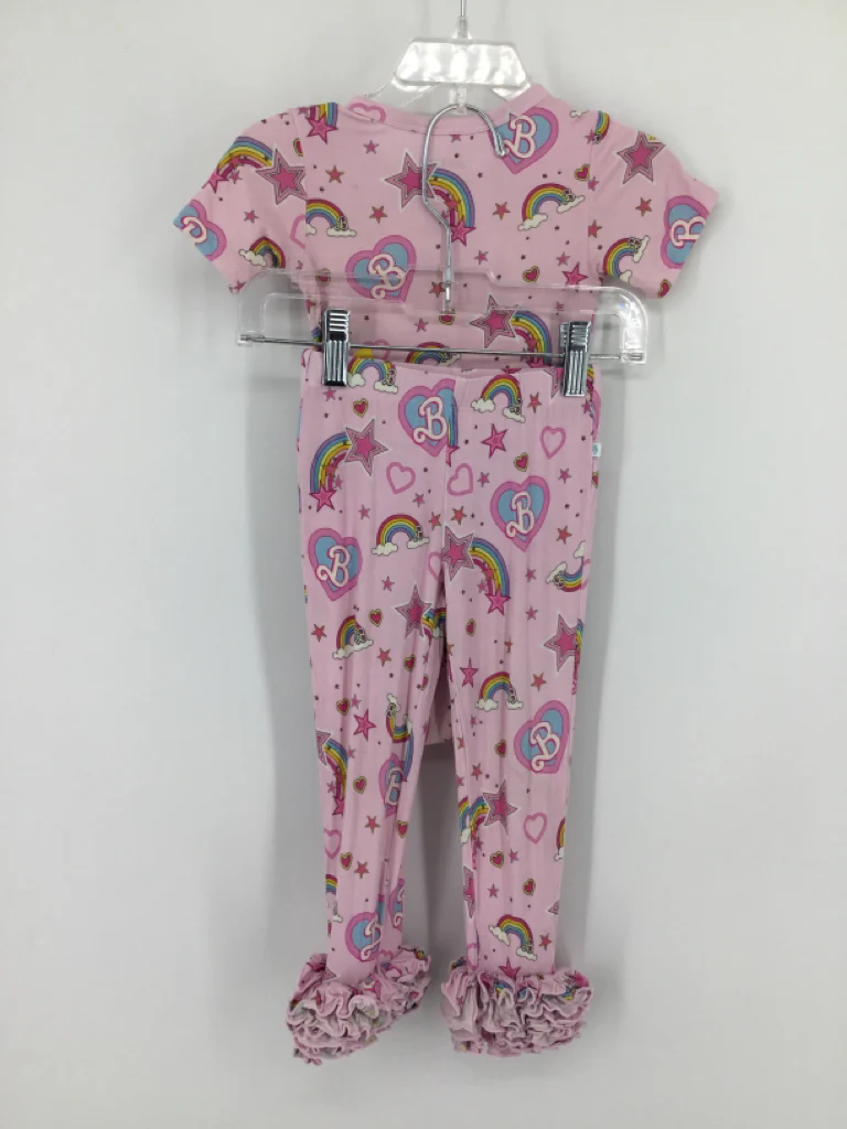 Posh Peanut + Barbie Child Size 12-18 Months Pink Outfit - girls - Image 2