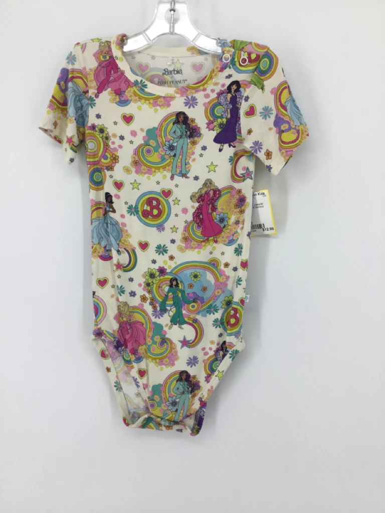 Posh Peanut + Barbie Child Size 2 Multi-Color Onesie