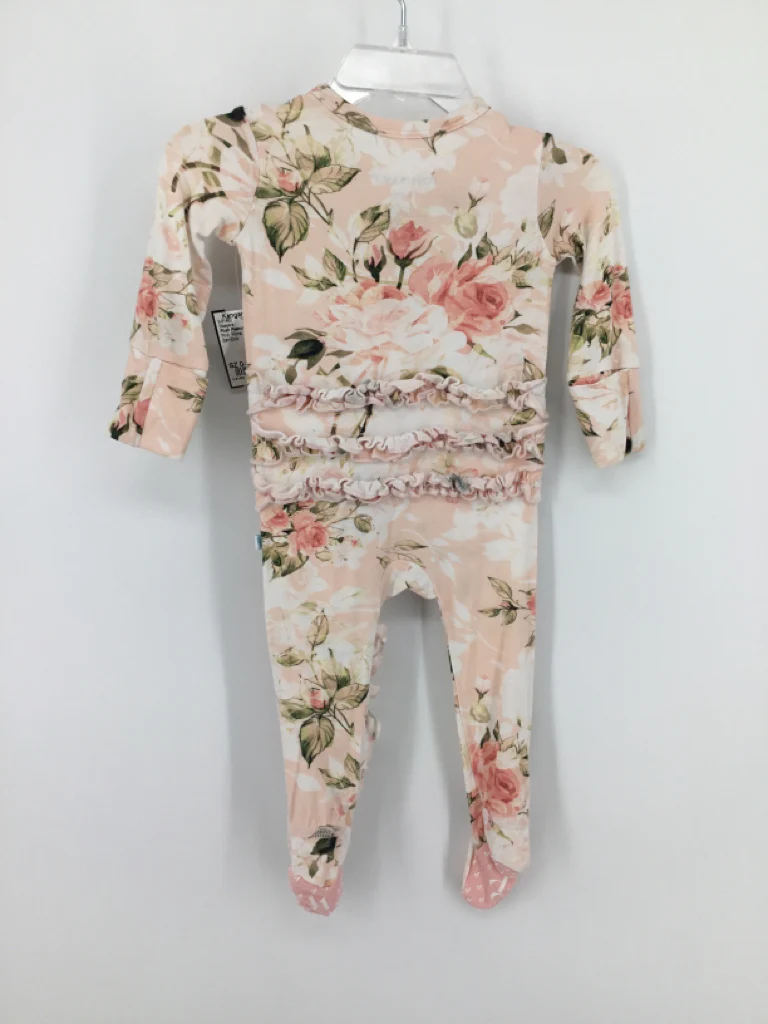 Posh Peanut Child Size 0-3 Months Pink Sleepers - Image 2
