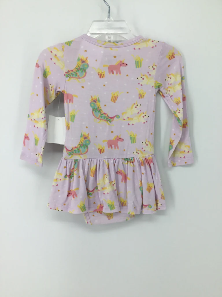 Posh Peanut Child Size 6-12 Months Pink Christmas Outfit - Image 2