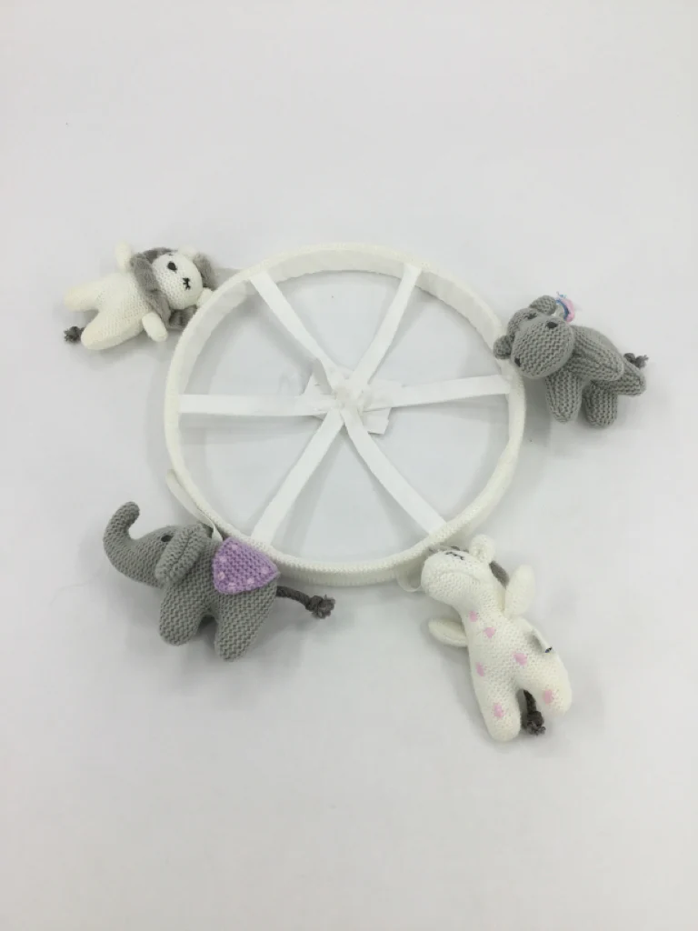 Pottery Barn Kids Gray Safari Animal Mobile