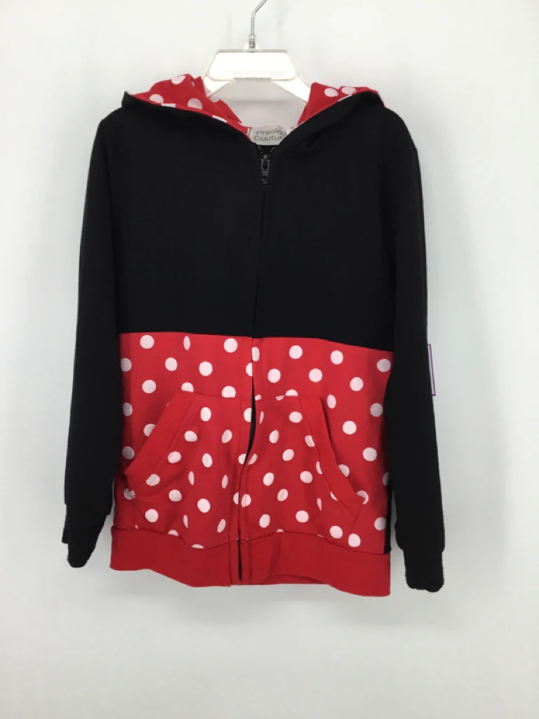 Presley Couture Child Size 7 Black Hoodie - girls