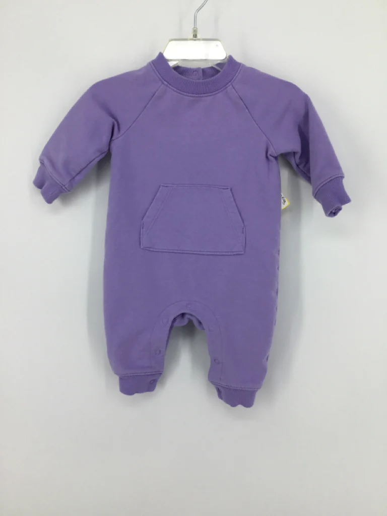 primary Child Size 0-3 Months Purple Outfit - girls