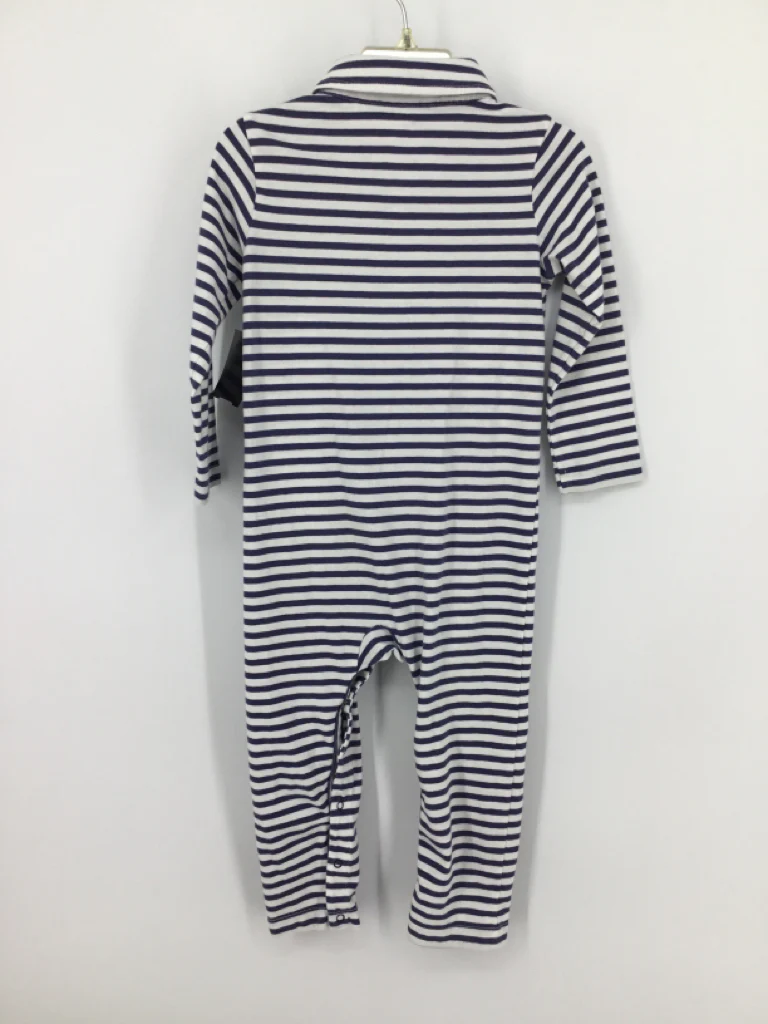 primary Child Size 18-24 Months Navy Stripe Outfit - boys - Image 2