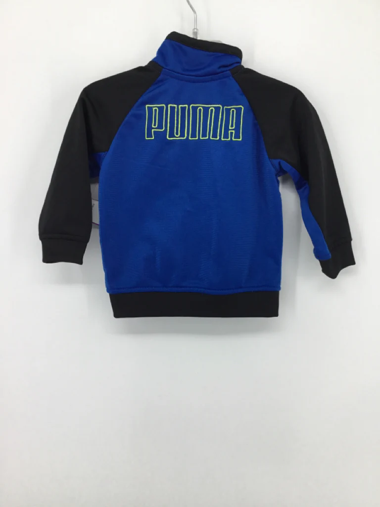 Puma Child Size 12 Months Blue Solid Jacket - boys - Image 2
