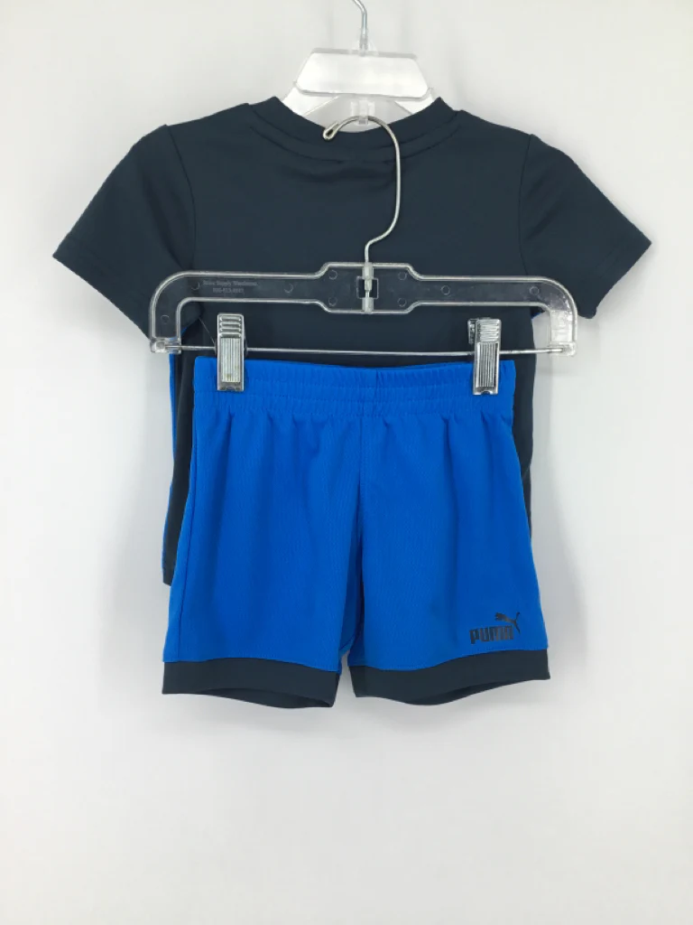 Puma Child Size 6-9 Months Blue screen printed Outfit - boys - Image 2