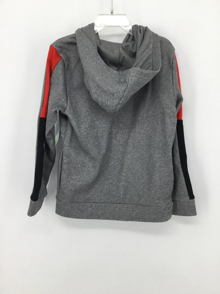 Puma Child Size 6 Gray screen printed Hoodie - boys - Image 2
