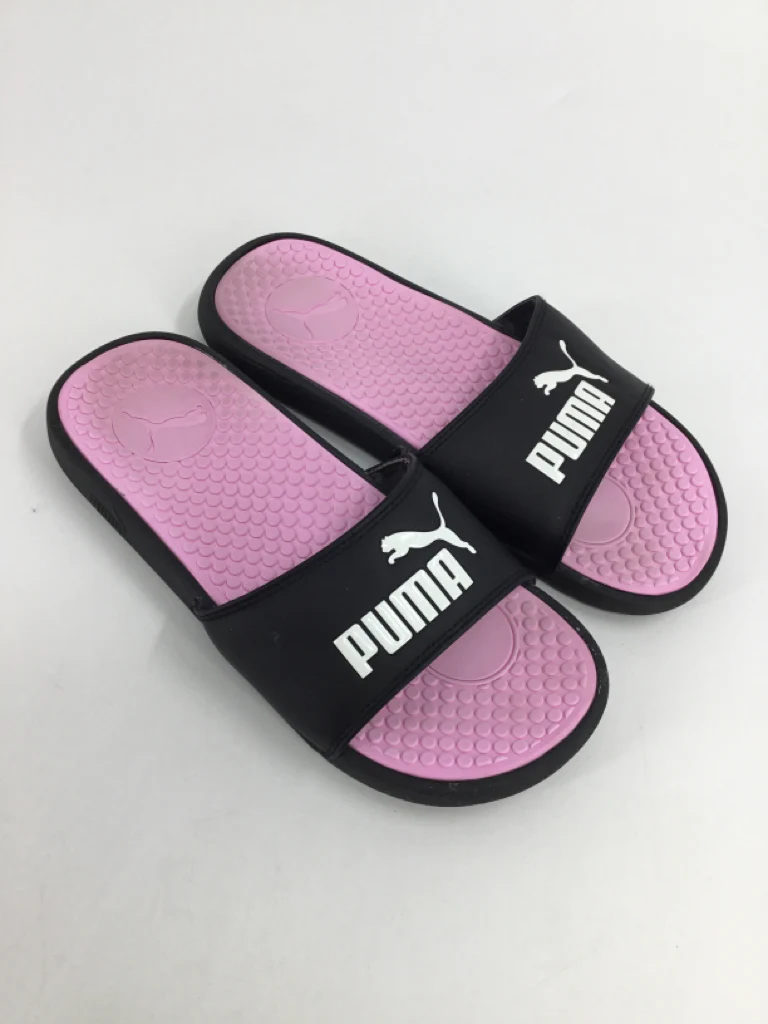 Puma Child Size 6 Youth Black Sandals/Flip Flops