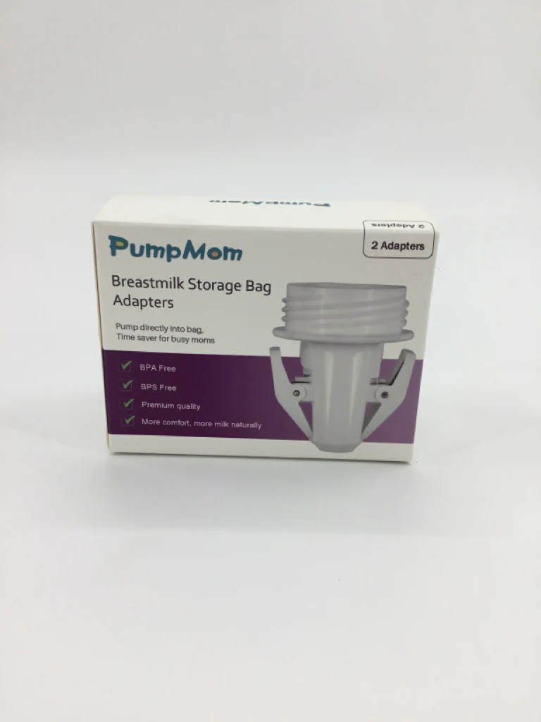 Pump Mom Breastmilk Storage Bag Adapters - 2 pcs