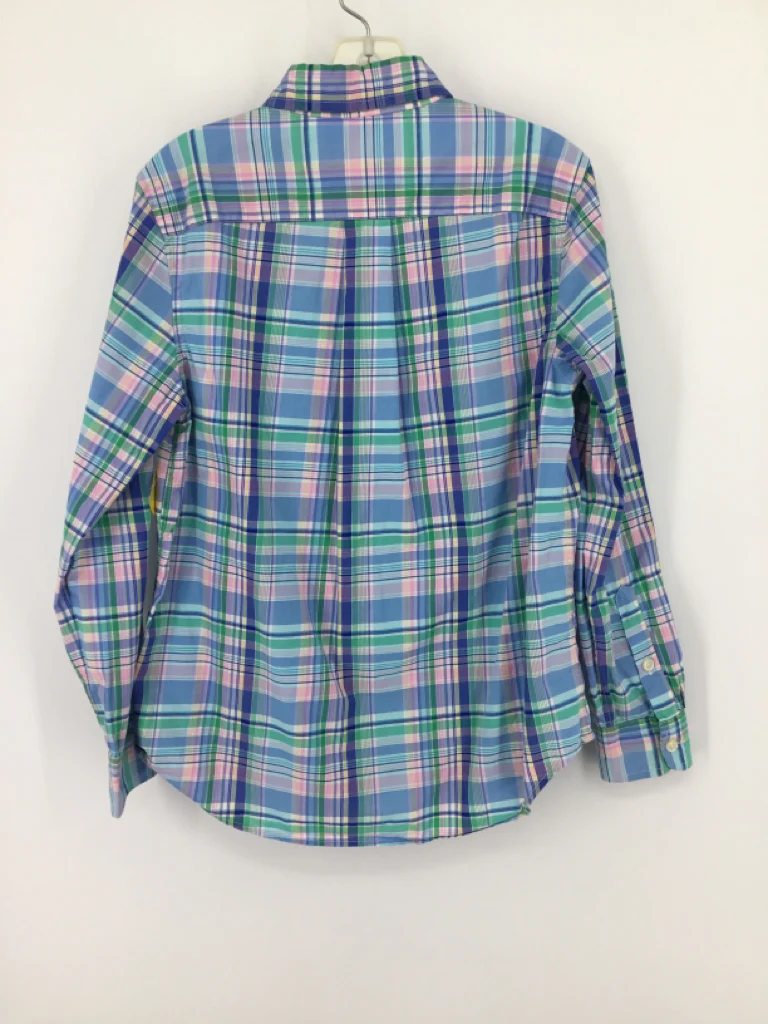 Ralph Lauren Child Size 10 Multi-Color Plaid Shirt - boys - Image 2